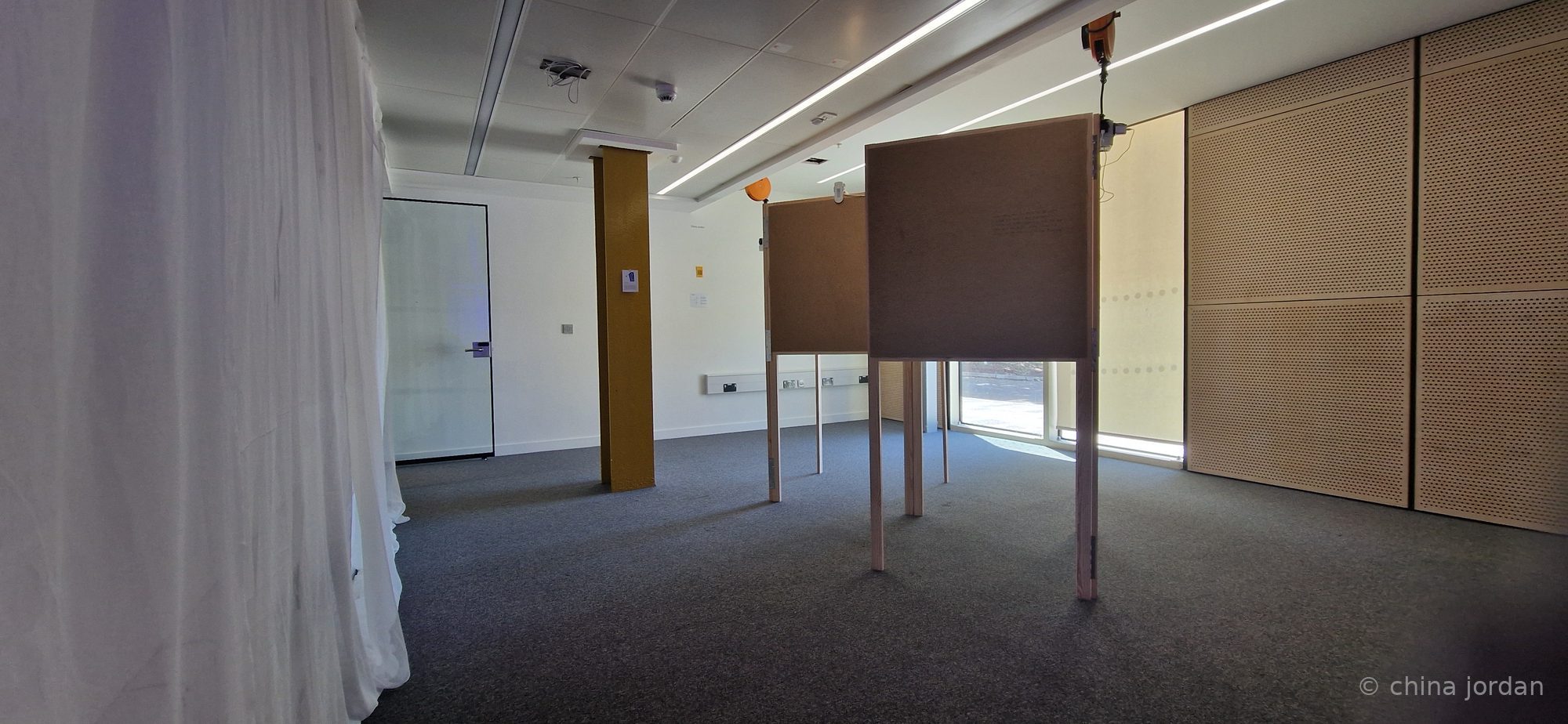Between Us — installation view across the gallery